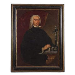 Pintura Retrato masculino Siglo XVIII