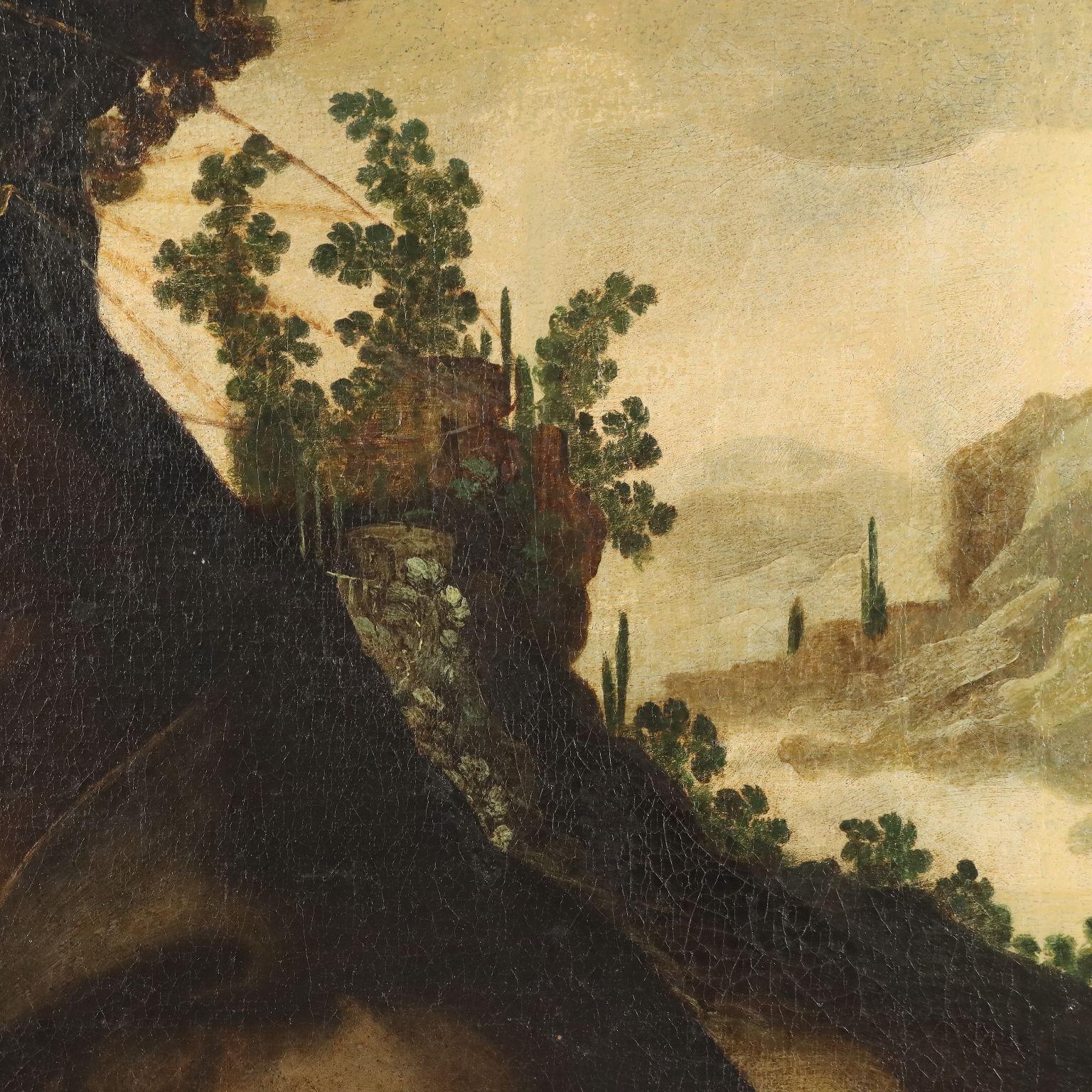 Dipinto San Francesco in Preghiera XVII-XVIII secolo 2