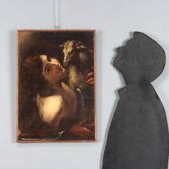 Dipinto San Giovanni Battista XVII-XVIII secolo