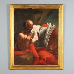 Dipinto San Girolamo Penitente XVII secolo