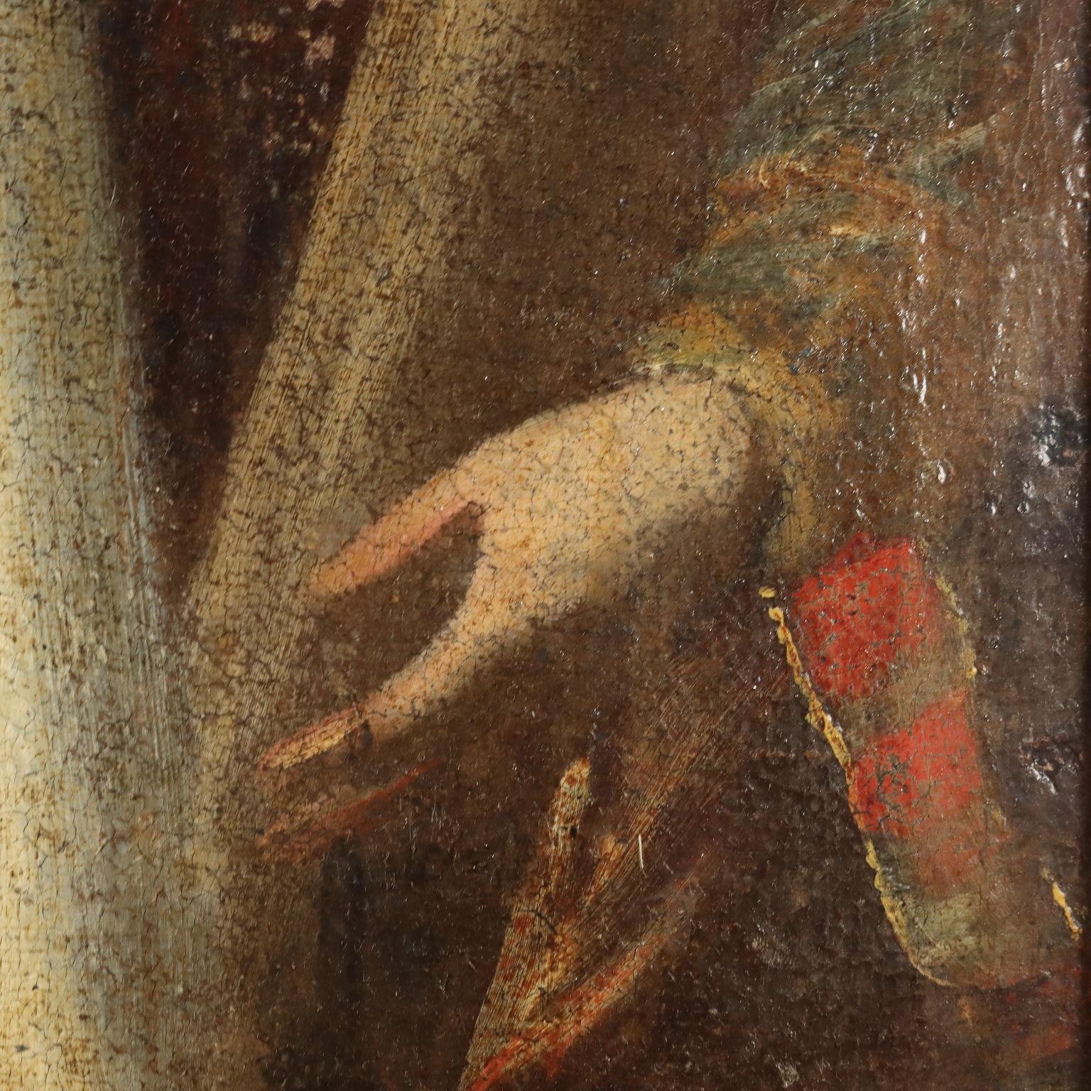 Painting Saint Veronica and the Holy Veil 1600 For Sale 10