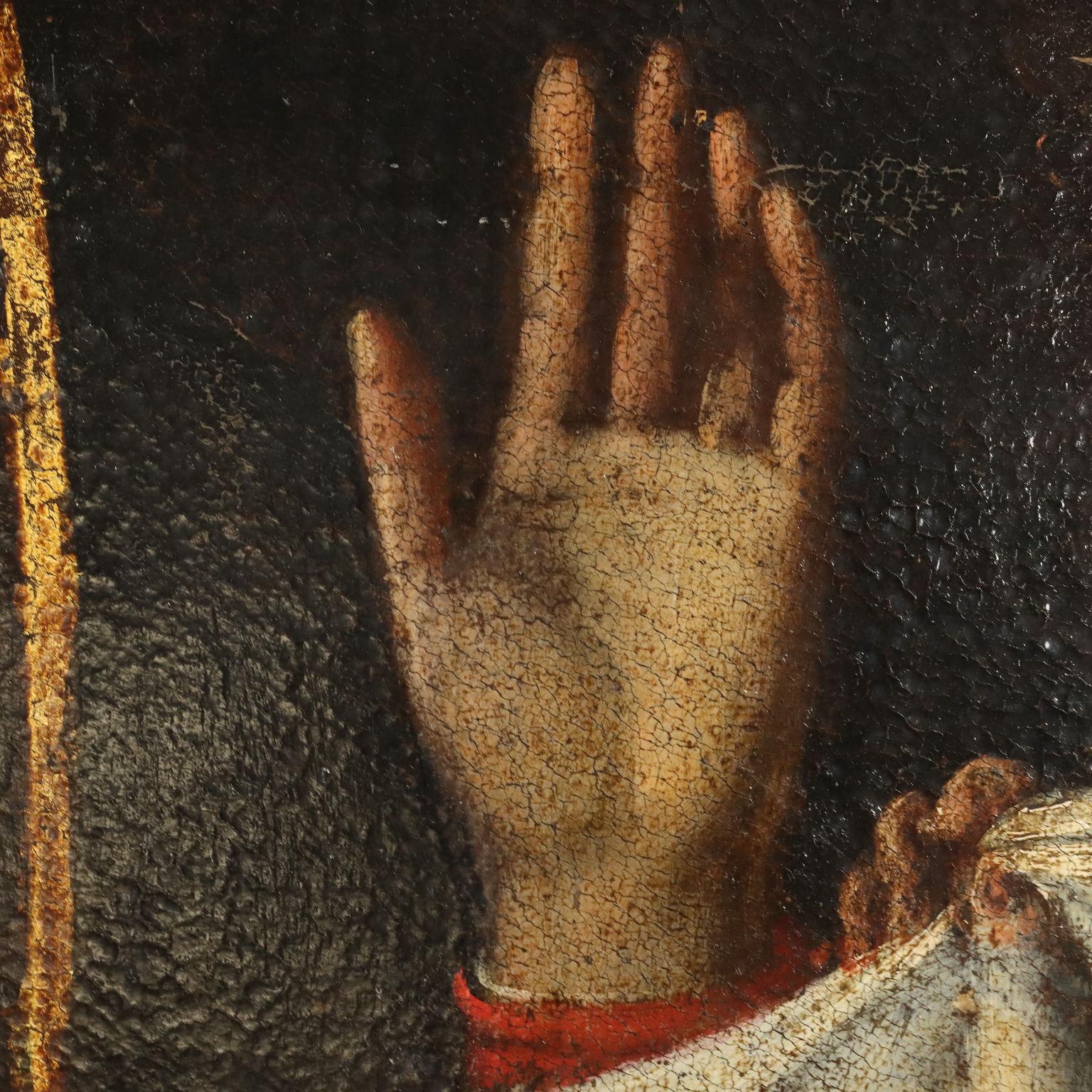 Gemälde der Heiligen Veronika und des Heiligen Schleiers 1600 im Angebot 9