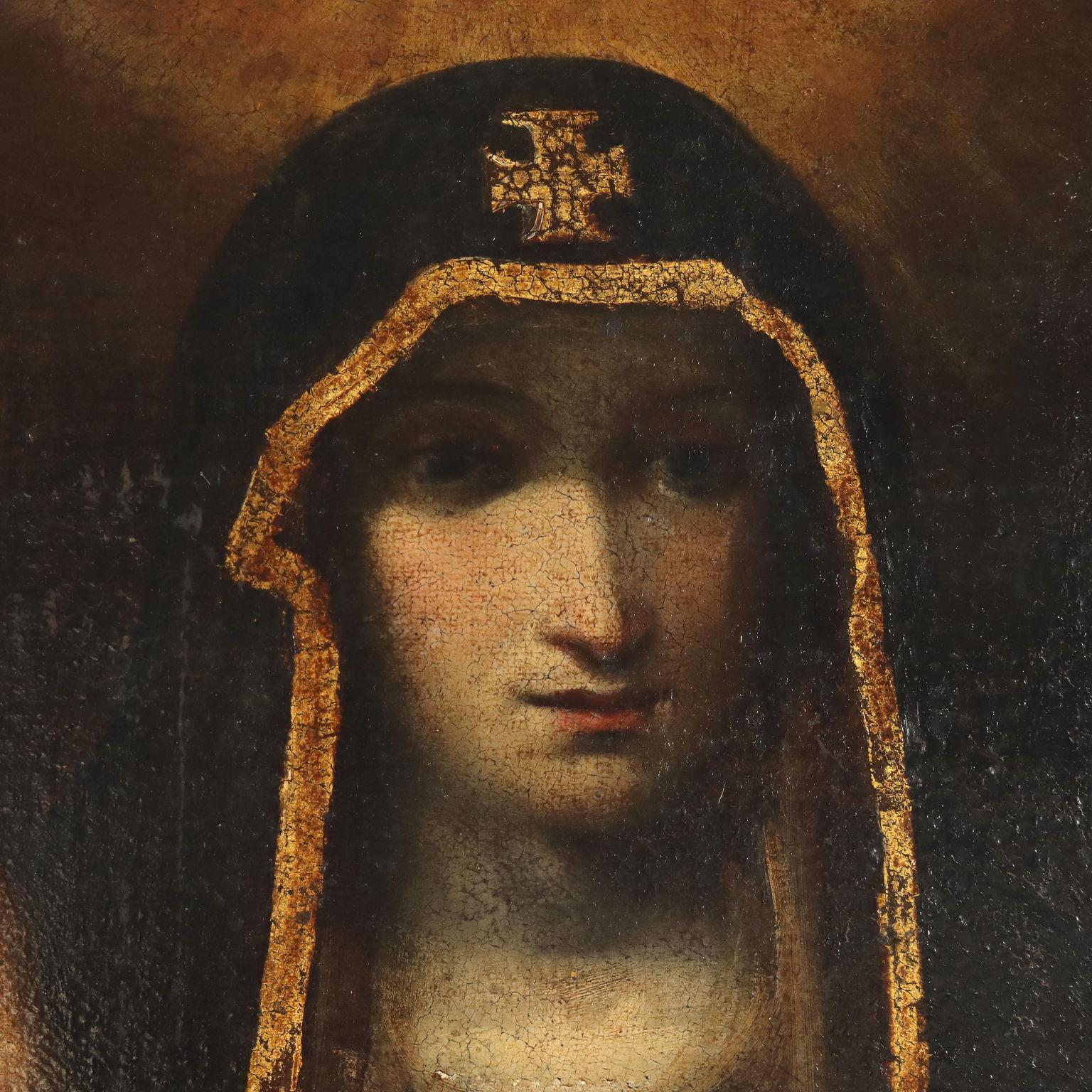 Gemälde der Heiligen Veronika und des Heiligen Schleiers 1600 im Angebot 1
