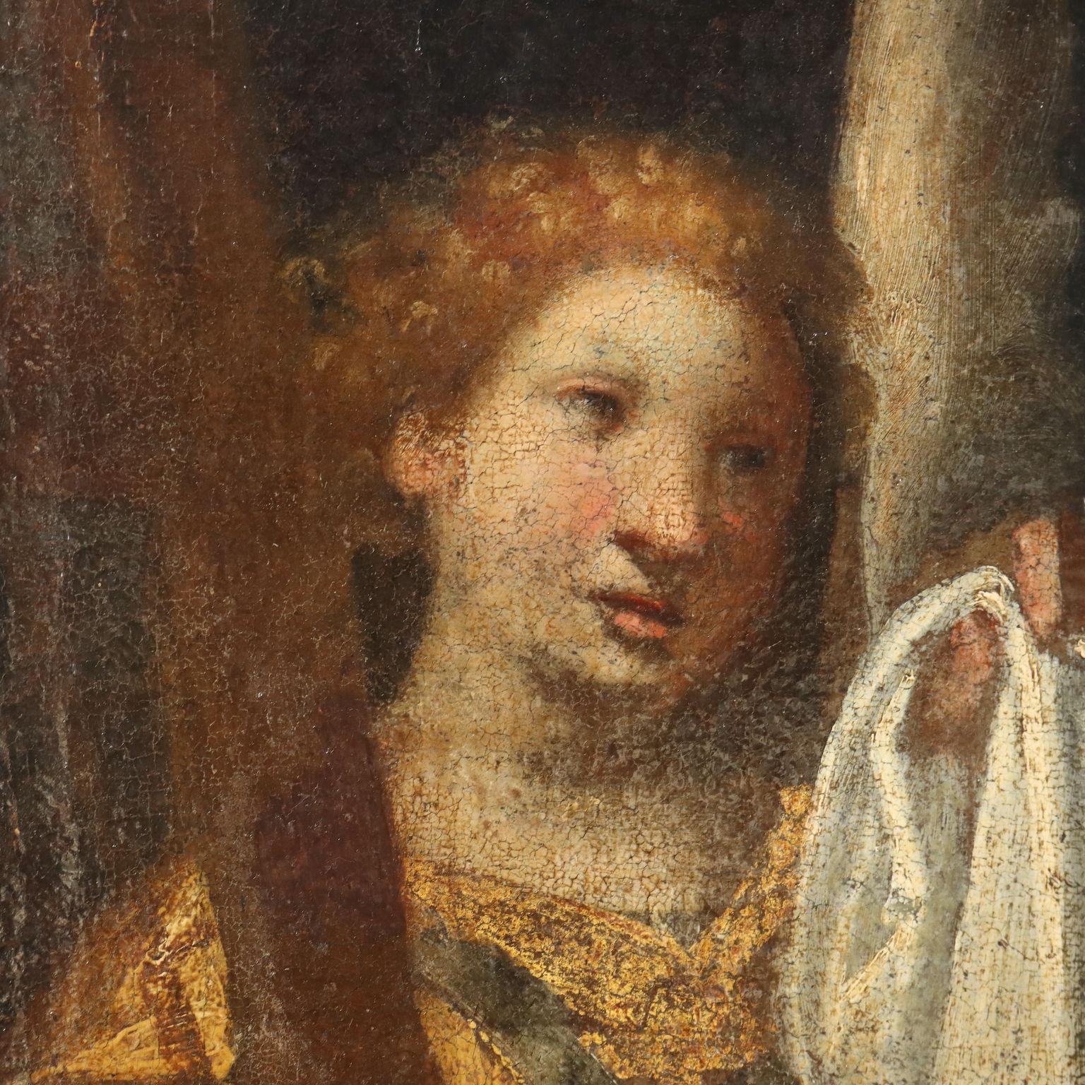 Gemälde der Heiligen Veronika und des Heiligen Schleiers 1600 im Angebot 4