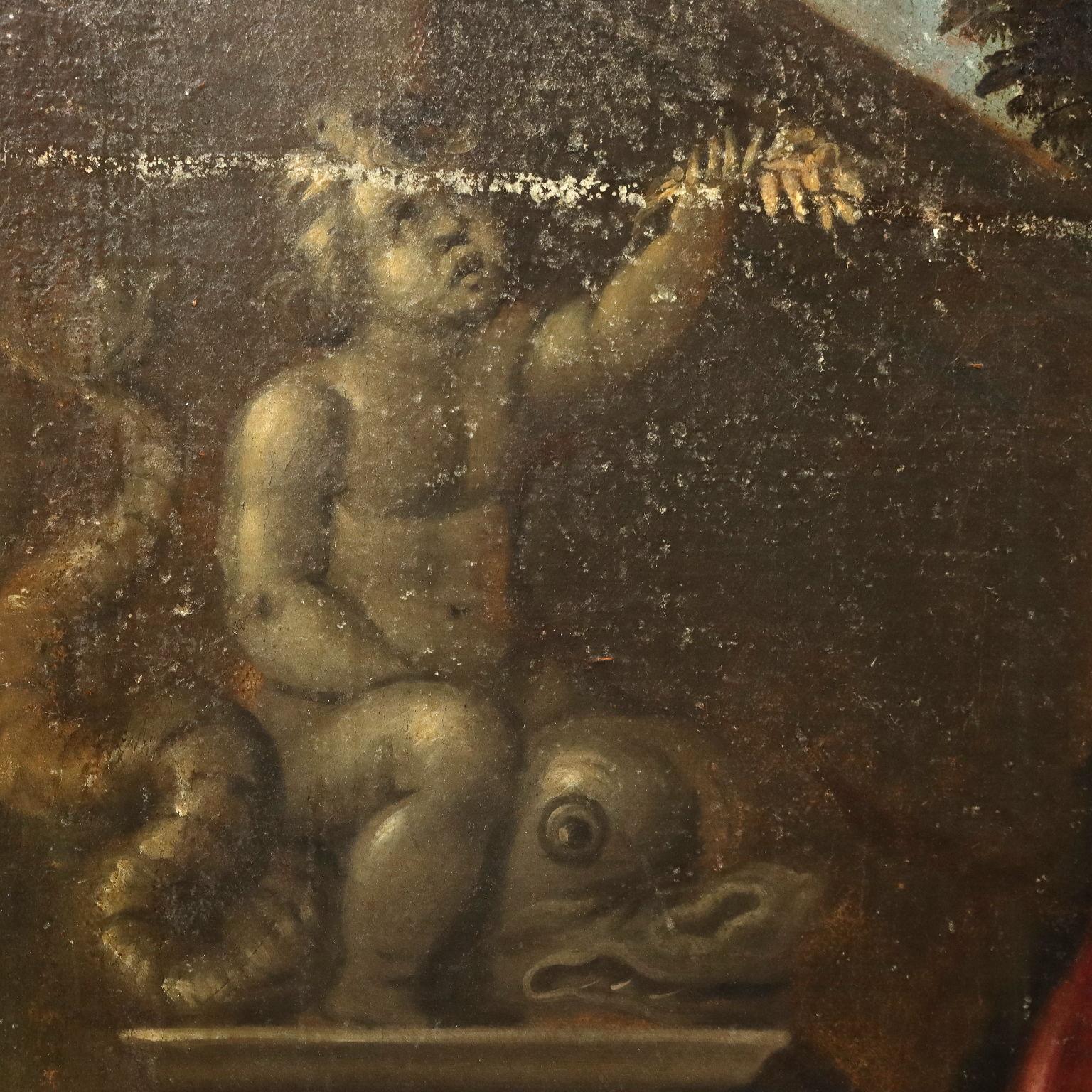 Dipinto Susanna e i Vecchioni, XVII secolo 5