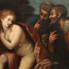 Painting Susanna and the Old Men, 17th century