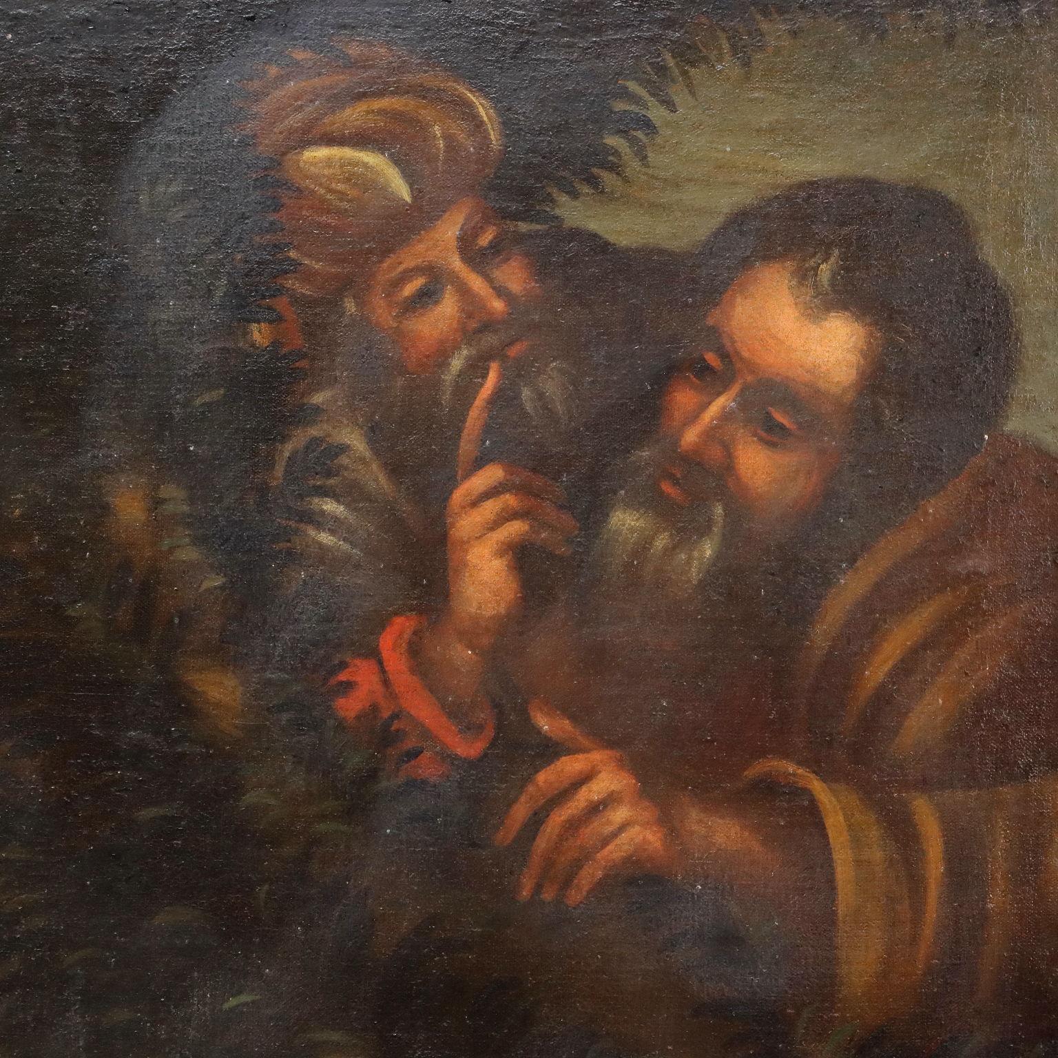 Painting Susanna and the Old Men 17th-18th century 1
