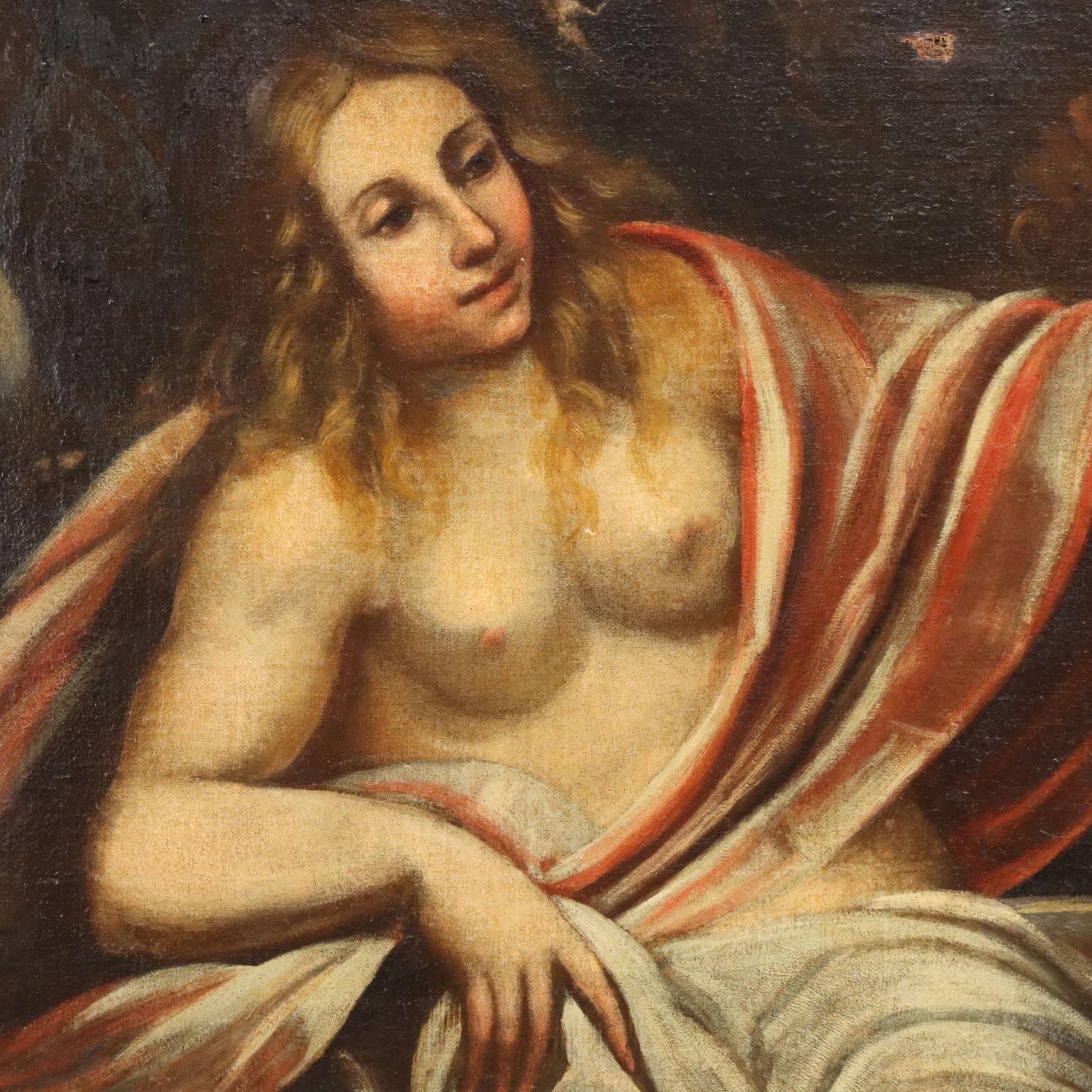 Painting Susanna and the Old Men 17th-18th century 2
