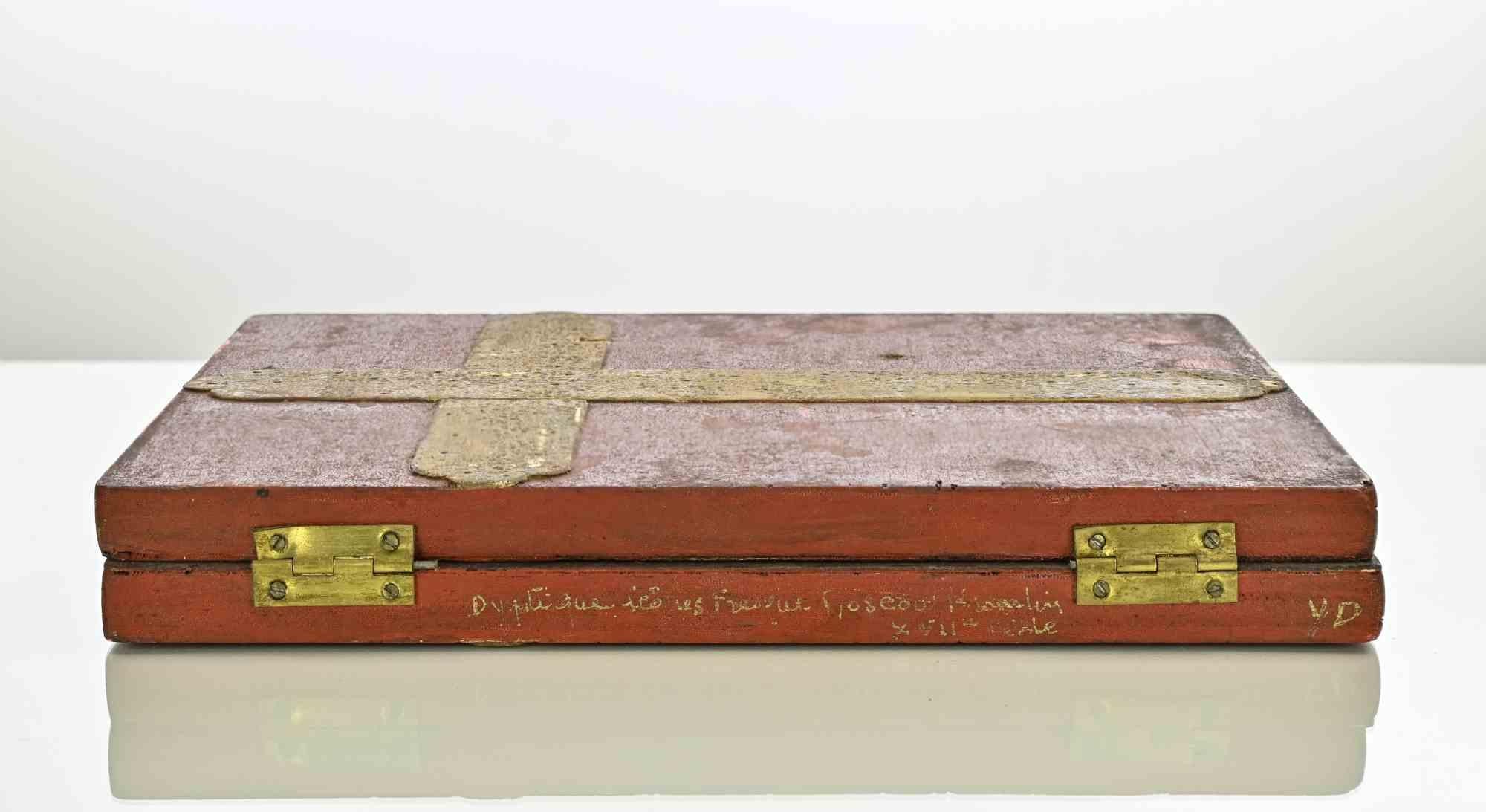 Diptych Icon by Russian School - 19th Century For Sale 2