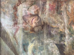 Diver with Grouper under a Boat – Mid-20th Century