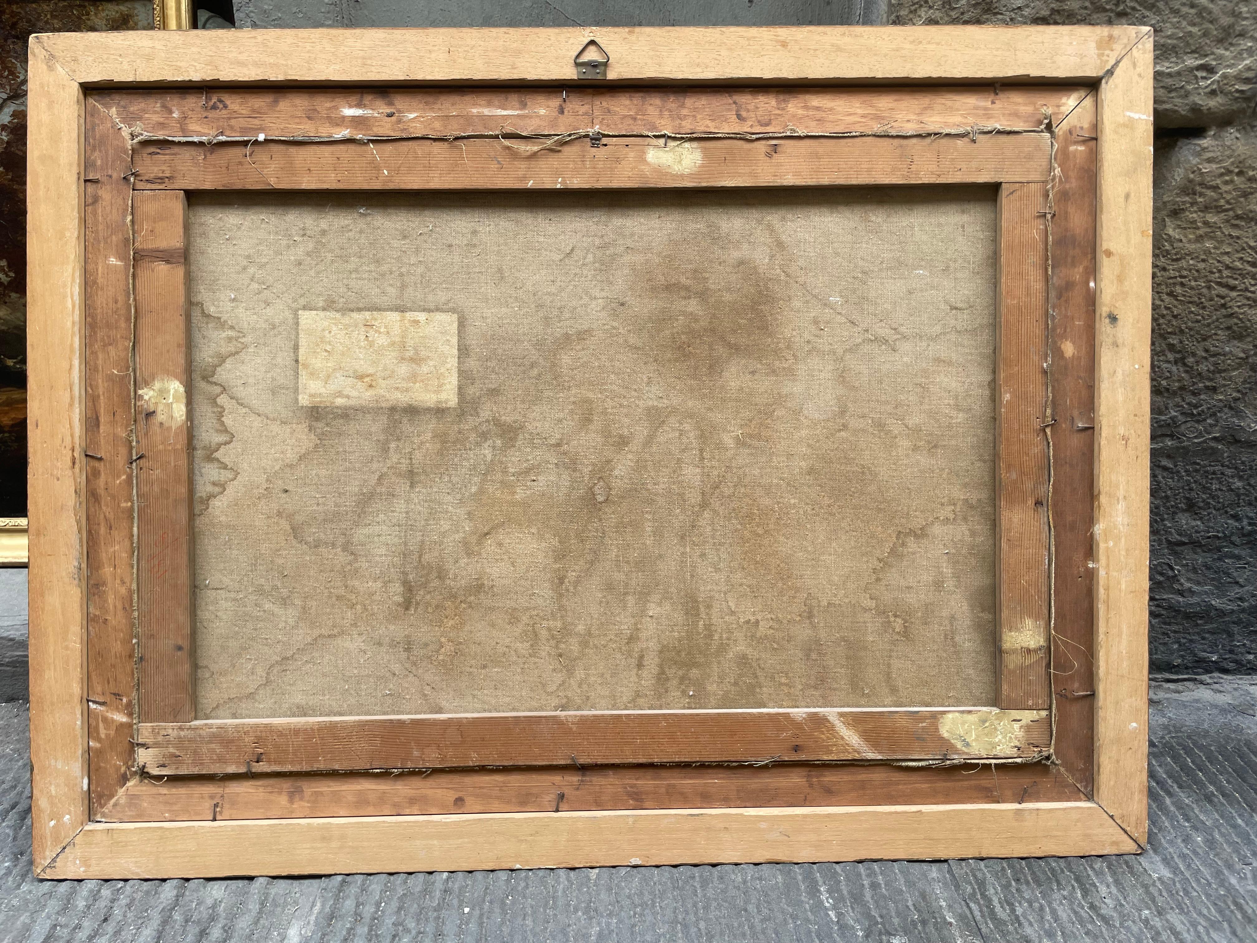 Diver with Grouper under a Boat – Mid-20th Century en vente 1