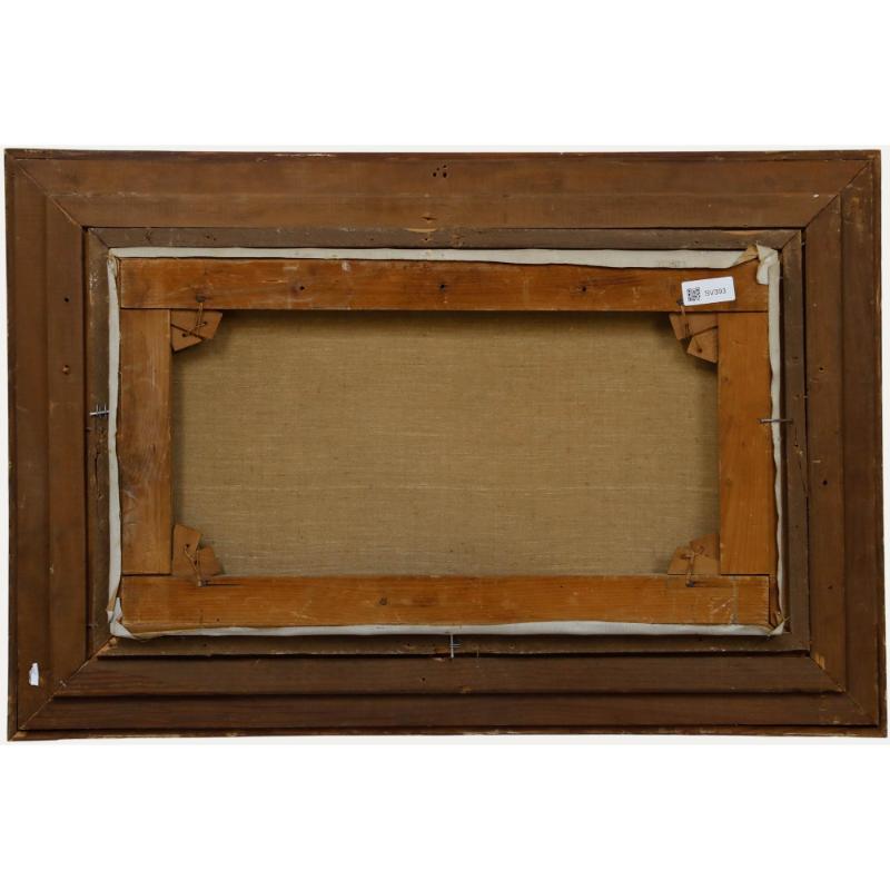 Dominicus de Ruiter (1872-1947) - Öl, Stillleben mit Blumen und einem Kelch (Braun), Still-Life Painting, von Unknown