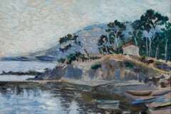 Dominique Picard - 1954 Oil, La Calanque