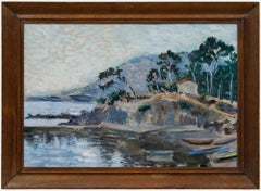 Dominique Picard - 1954 Oil, La Calanque