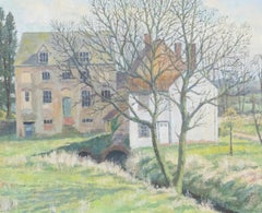 Donald Ewart Milner PRWA  (1898-1993) - Mid 20th Century Oil, The Disused Mill