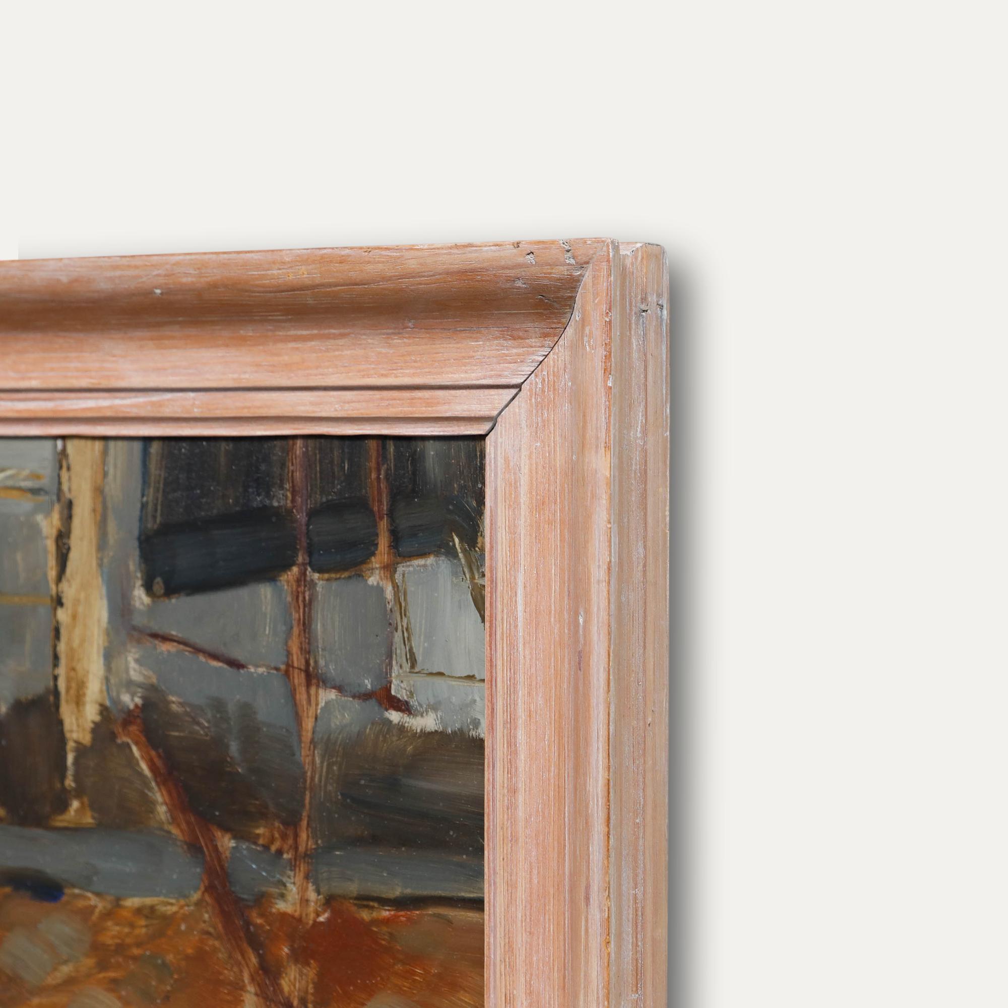 Donaldson - Olio della metà del XX secolo, Docklands in vendita 1