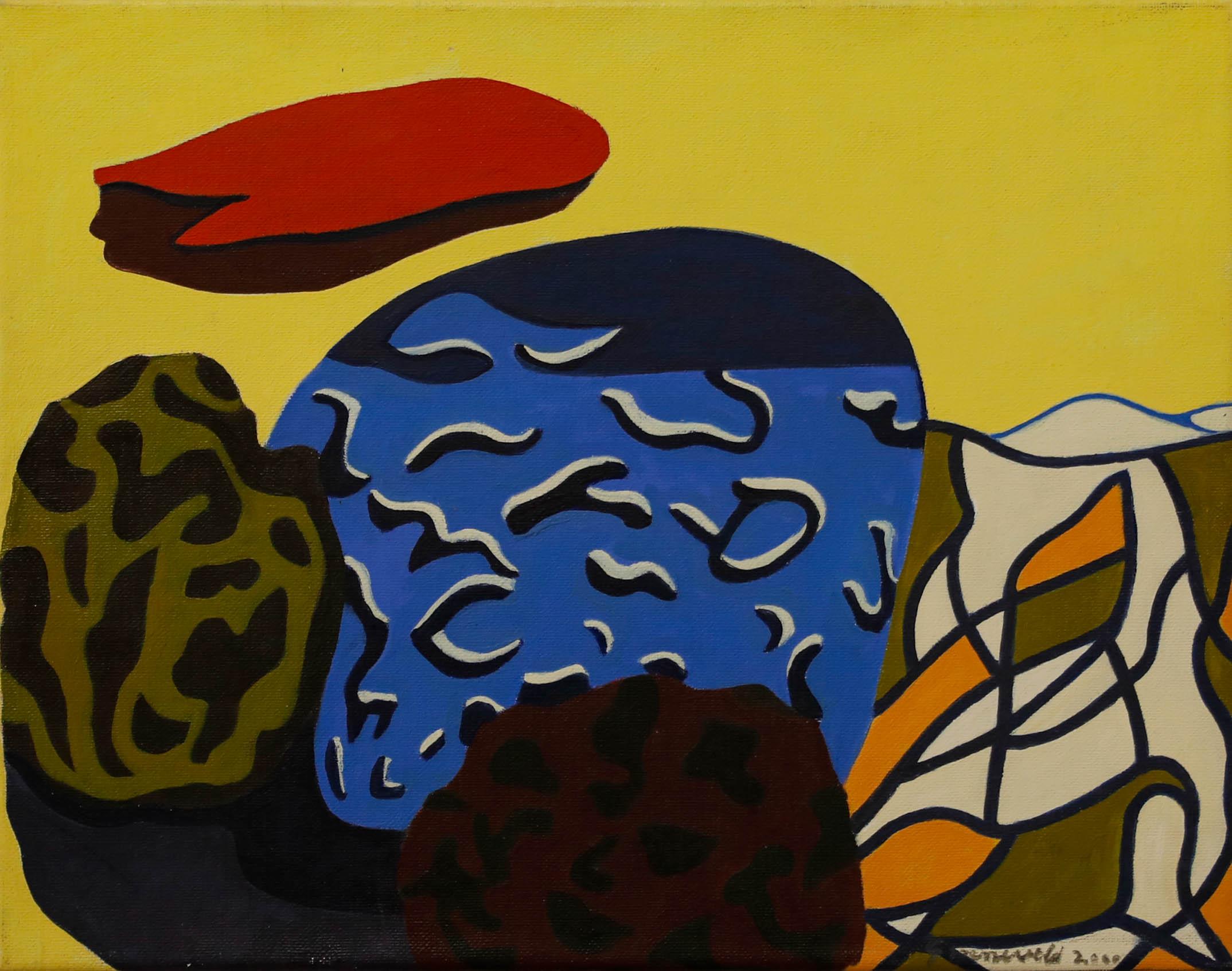 Doris Groeneveld (1938-2016)  - Contemporary Oil, Neuseeland – Painting von Unknown