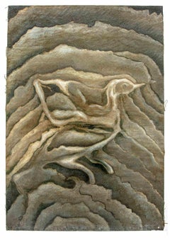 Dove of Peace -  Oil Painting- Mid-20th Century