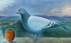 Dove, Oil On Canvas, Signature To Identify