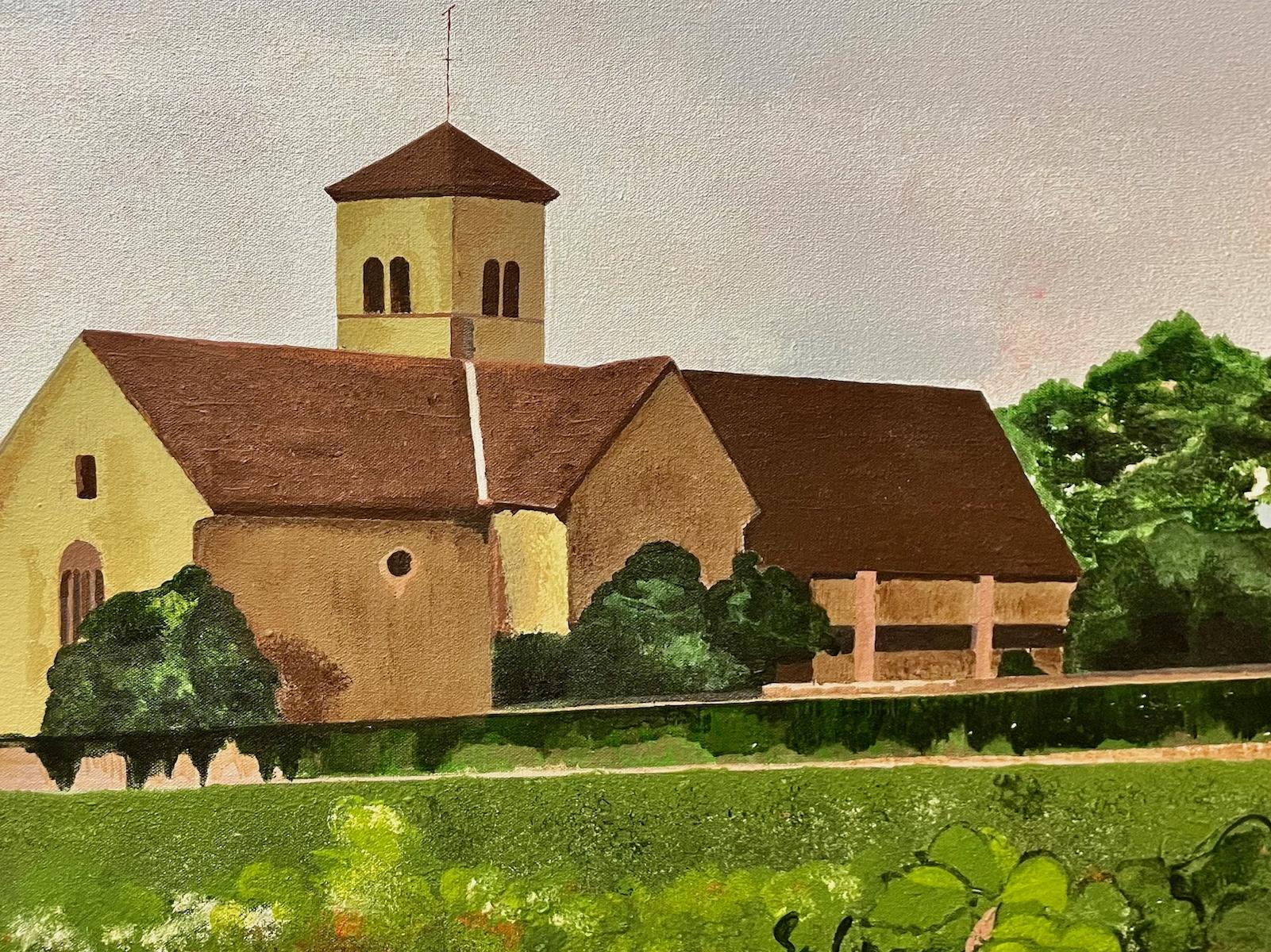Sognando un vigneto - Painting di Unknown