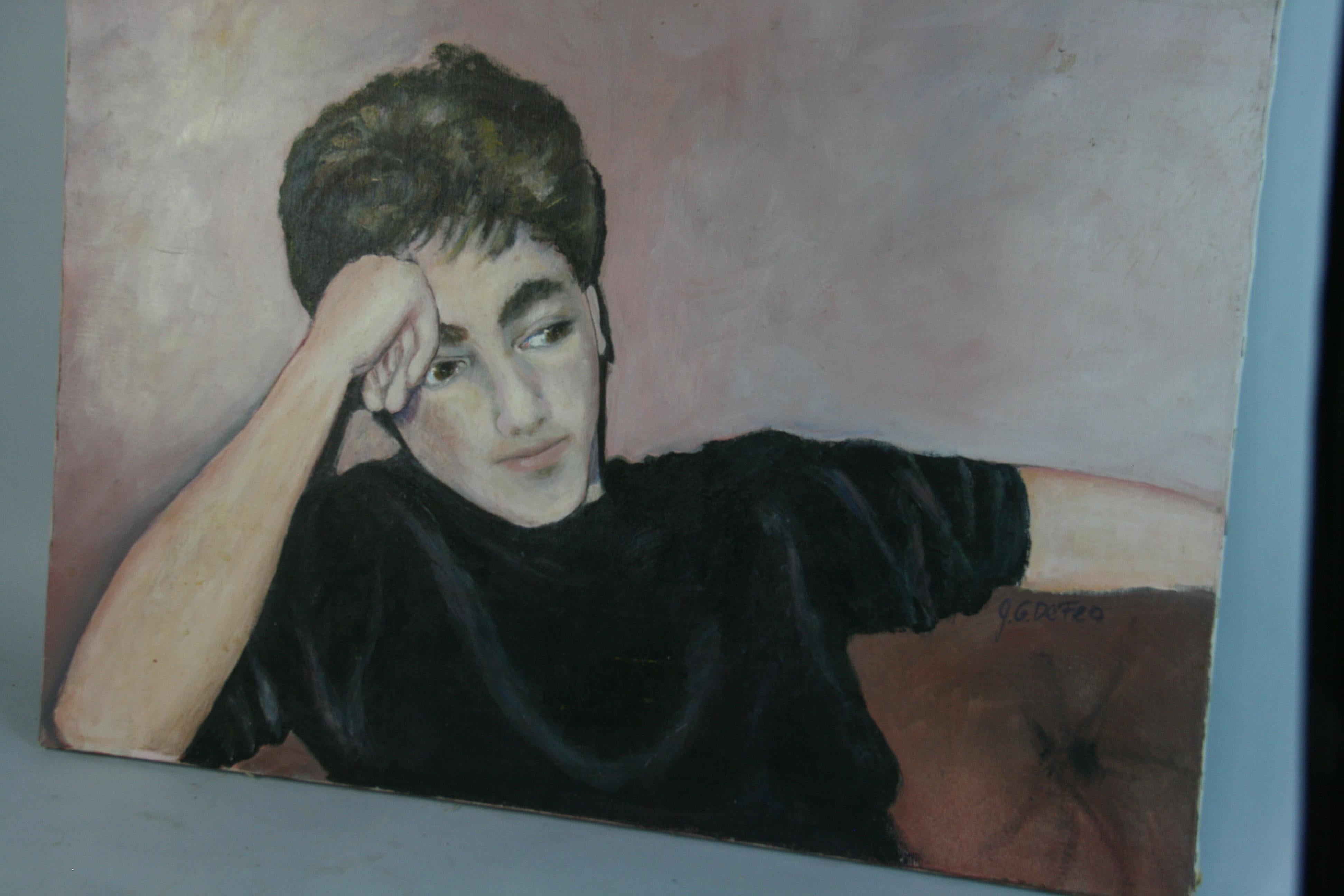 Dreaming Young Man By J G DeFeo For Sale 1