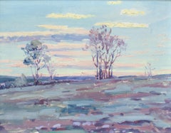 Dreamy Pastel Landscape by Mystery American Artist
