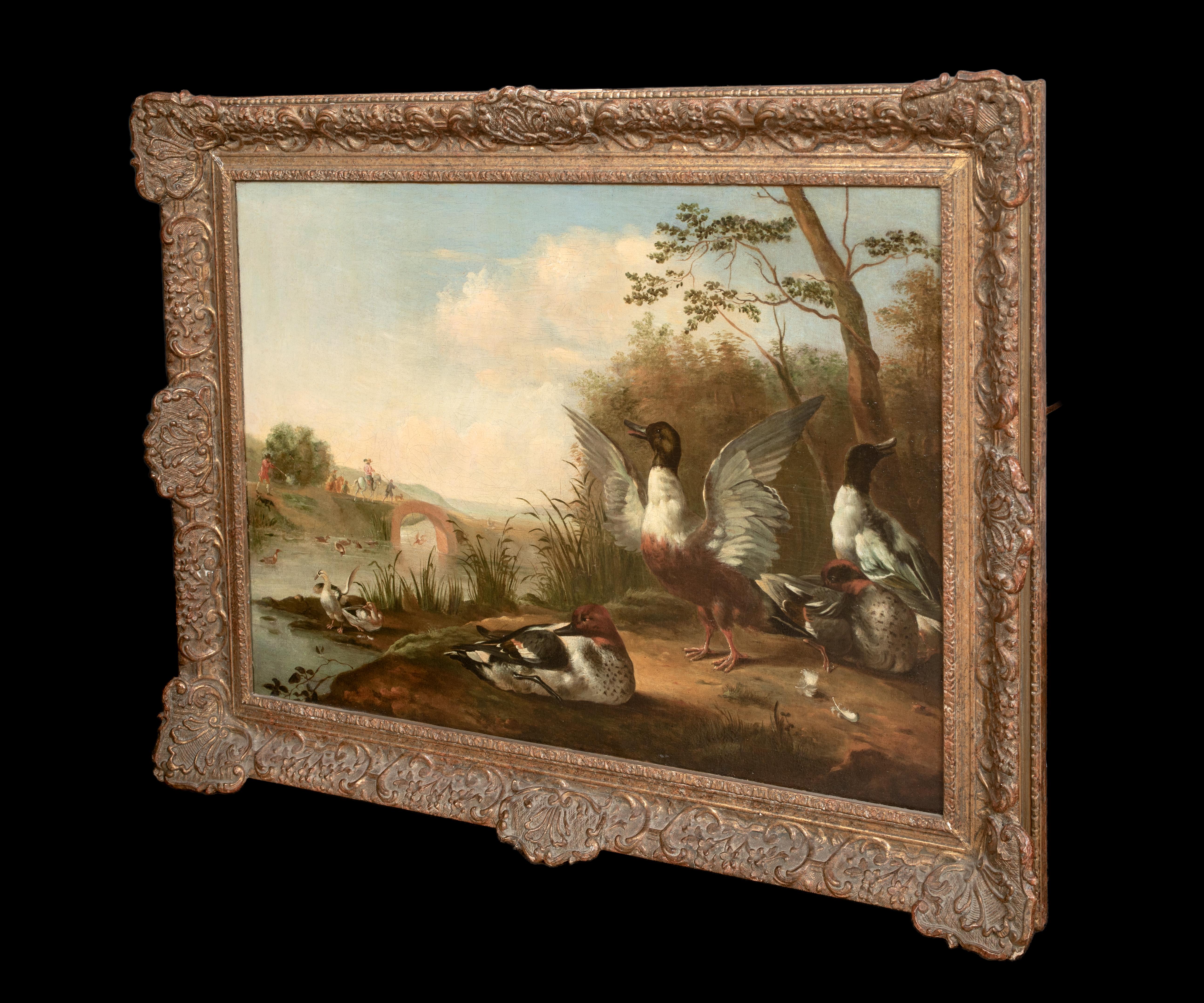 Ducks On The Riverbank, 17e siècle MARMADUKE CRADOCK (1660-1717) en vente 4