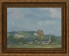 Dudley Whitwell - 20th Century Oil, View at Brockham