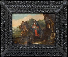 Dutch School 17th Century Oil - The Flight into Egypt