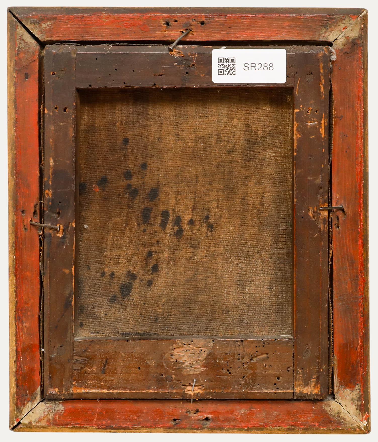 Holländische Schule 18. Jahrhundert Öl - Kopfstudie einer Frau (Braun), Portrait Painting, von Unknown