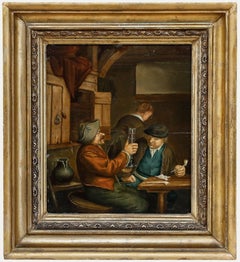Dutch School 19th Century Oil - Stacking Glasses