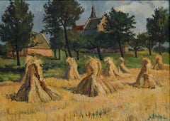 Dutch School Framed Early 20th Century Oil - The Old House, Laturn