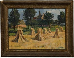 Dutch School Framed Early 20th Century Oil - The Old House, Laturn