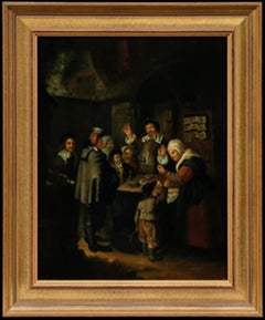 Dutch School Late 19th Century Oil - The Charlatan