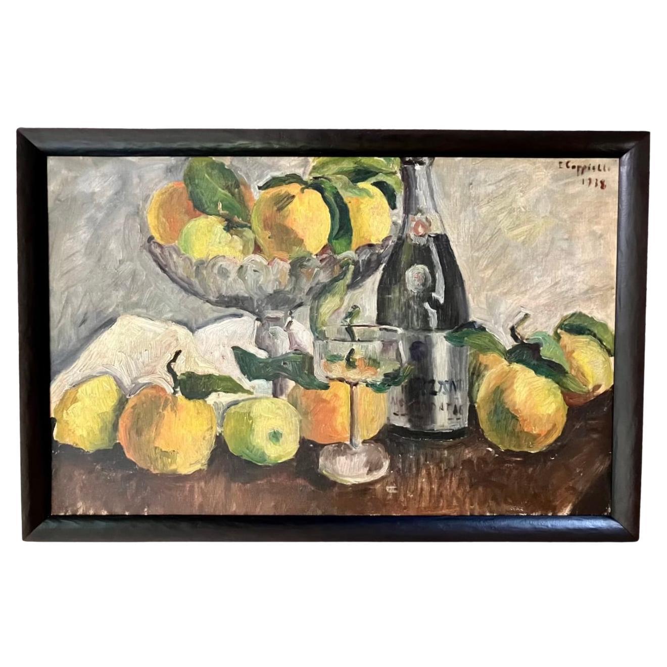 E Cappiello, Dolce Vita, 1938 - Painting de Unknown