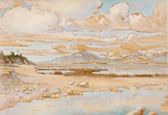 E. G. Anthonisz - Framed 1946 Oil, Arran From Kintyre
