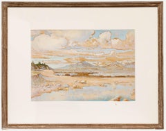 E. G. Anthonisz - Framed 1946 Oil, Arran From Kintyre