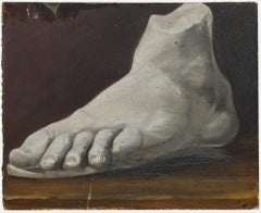 E. Gaubert - Late 19th Century Oil, Study of a Marble Foot