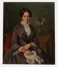 E. J. Saville Esq.  - 19th Century Oil, Lady of the House