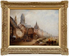 E. Oswald Coe (fl. 1833-1851) - Début du XIXe siècle Huile, Francfort-sur-le-Main