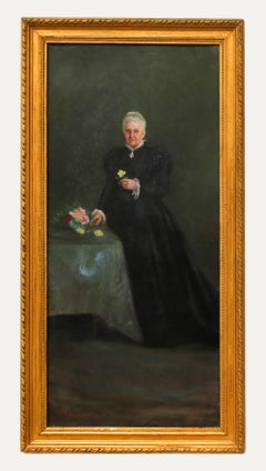 E. R. Marquend - 1899 Oil, The Officer's Wife