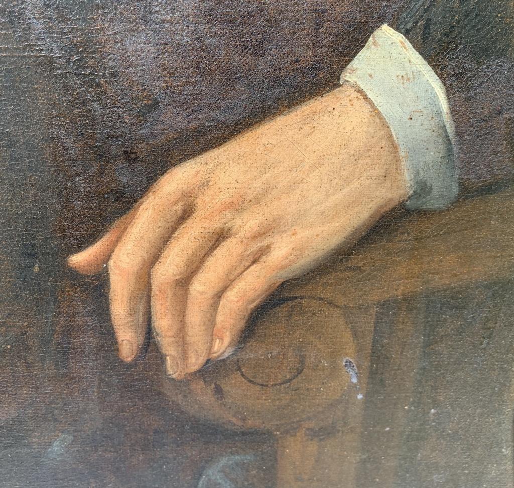 Maestro olandese (XVII secolo) - Ritratto di una signora in pelliccia.

94 x 82 cm.

Olio su tela, senza cornice.

Rapporto sulle condizioni: Tela foderata. Buono stato di conservazione della superficie pittorica, sono presenti segni di