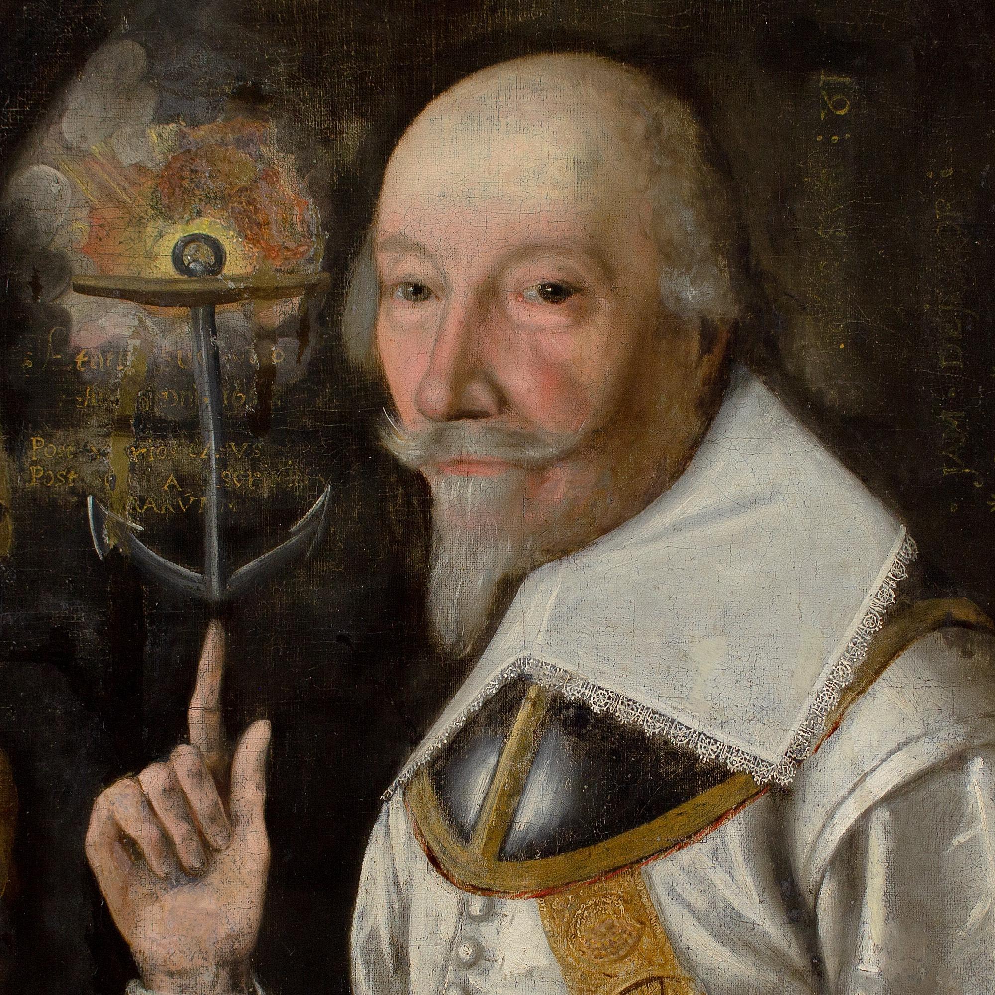 École hollandaise du début du XVIIe siècle, Portrait d'un officier suédois en vente 2