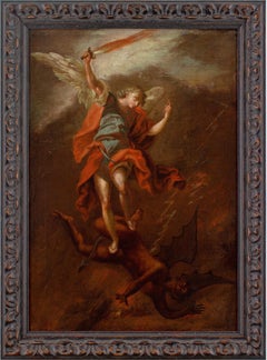 Early 18th-Century Neapolitan School, Archangel Michael Vanquishing The Devil