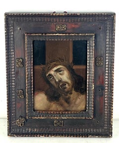 Early 18th Century Old Master Christ Agonizing on the Cross