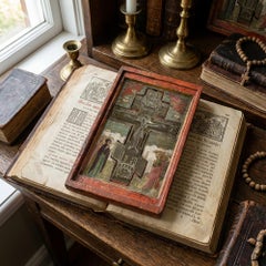 Icone russe dell'inizio del XVIII secolo, Maestri del Volga (Circolo), La crocifissione