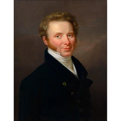Early 19th-Century Austrian School, Portrait Of A Gentleman