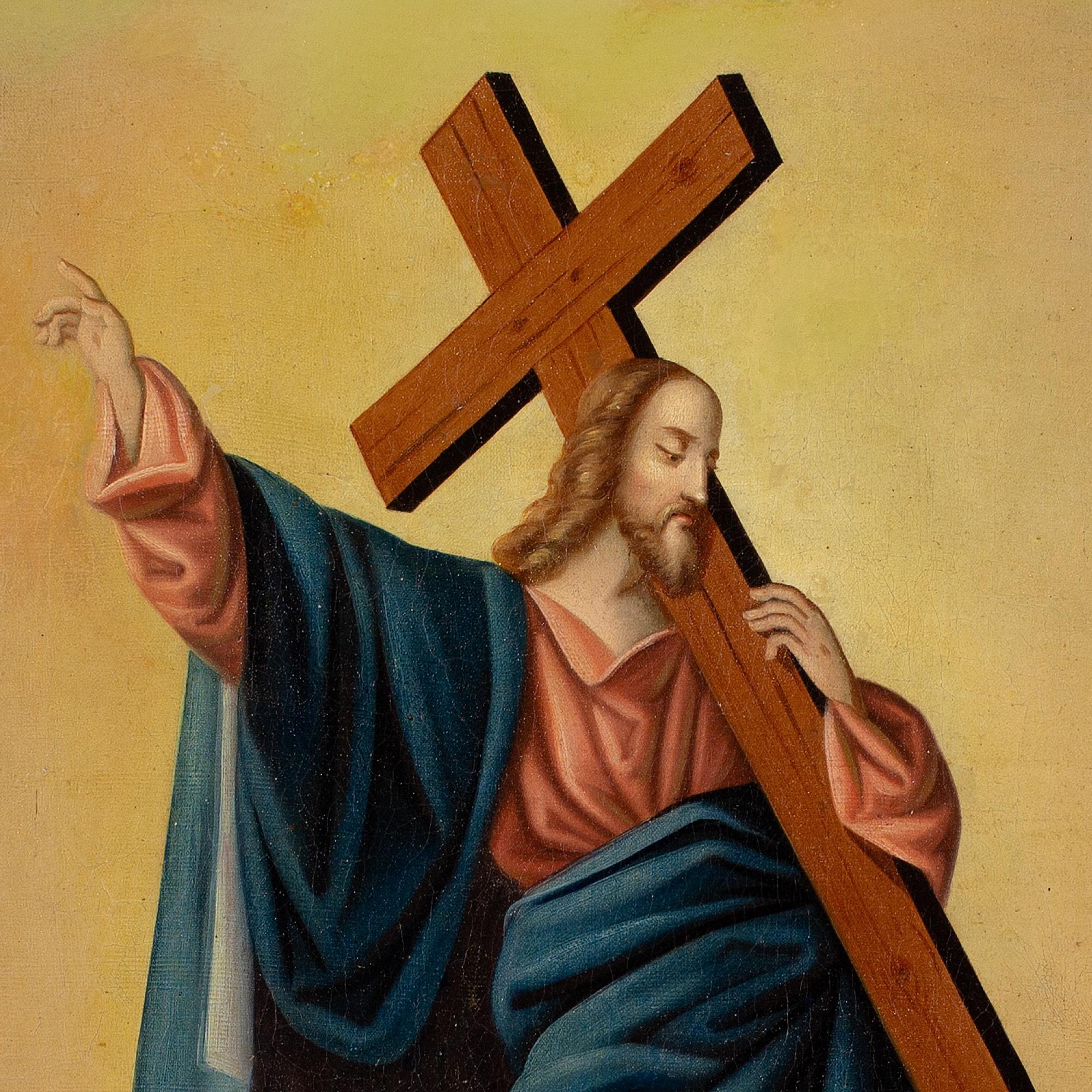 Zentraleuropäische Schule des frühen 19. Jahrhunderts, Christus der Erlöser im Angebot 4