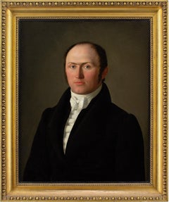 Early 19th-Century Danish School, Portrait Of Peder Georg Bang