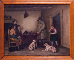 Early 19th Century, English provincial school, 'Travellers at the inn